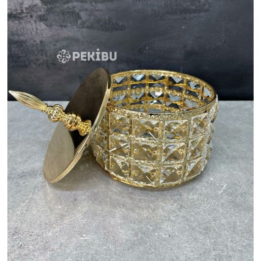 Crystal Candy Box with Lid