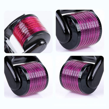 540 Derma Roller – Microneedle Roller for Hair Growth, Beard Care & Facial Skin Rejuvenation