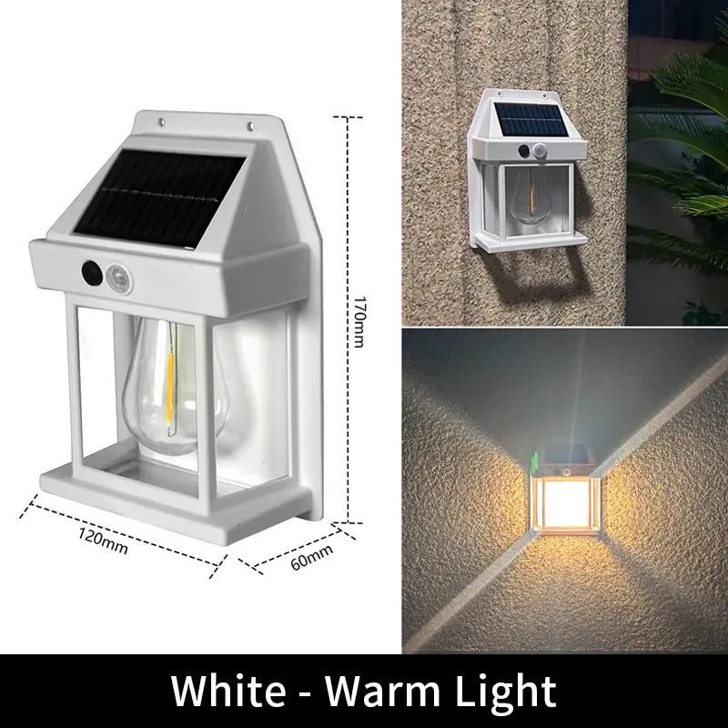 Outdoor Solar Wall Lamp