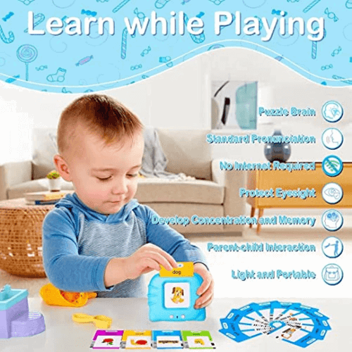 Talking Flash Cards Early Educational Device