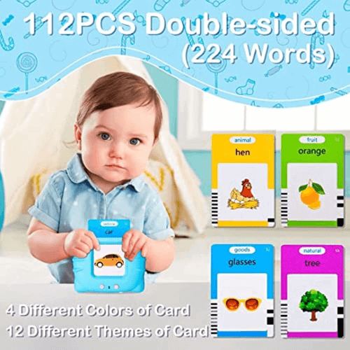 Talking Flash Cards Early Educational Device