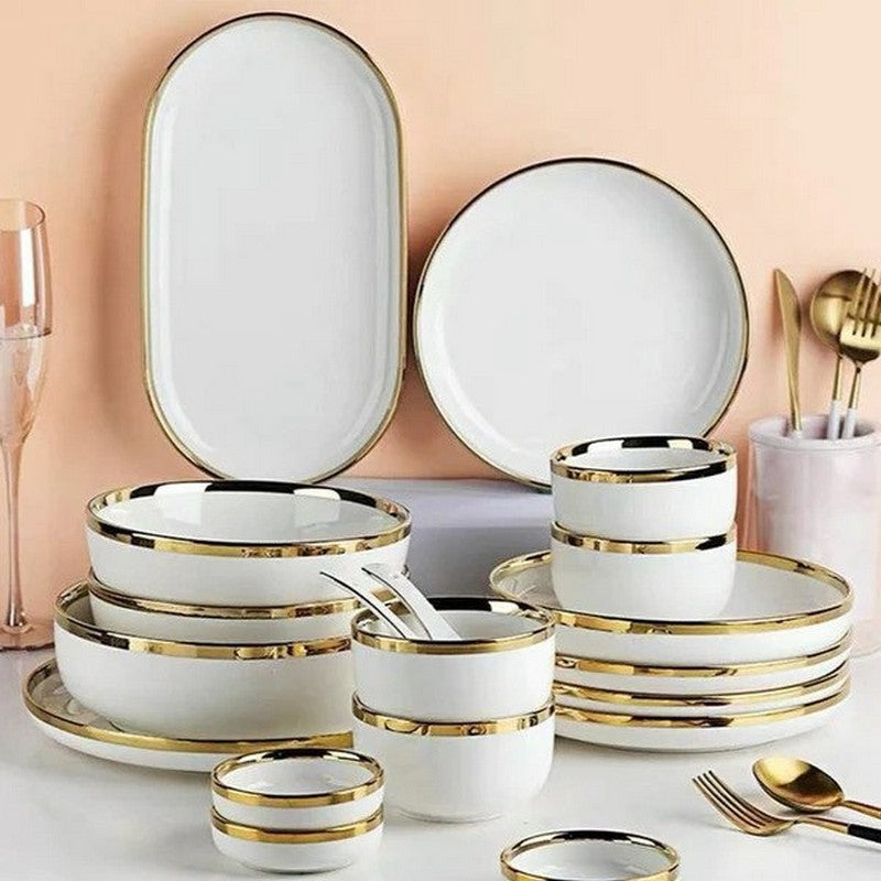 European Porcelain Dinner Set