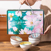 Ceramic Cereal Bowl Set of 6(300ml)