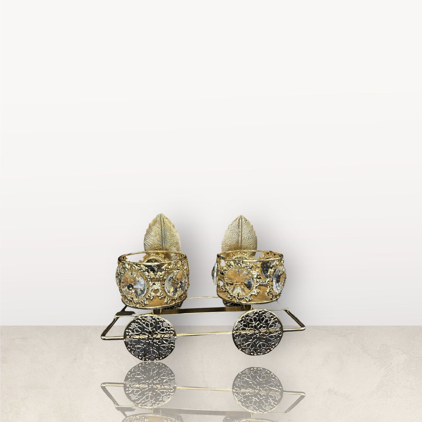 Metal Car Style Candle Stand