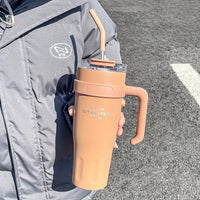 Large-Capacity Stainless Steel Insulated Tumbler