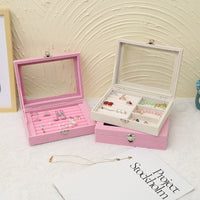 Earrings Necklace Jewelry  box