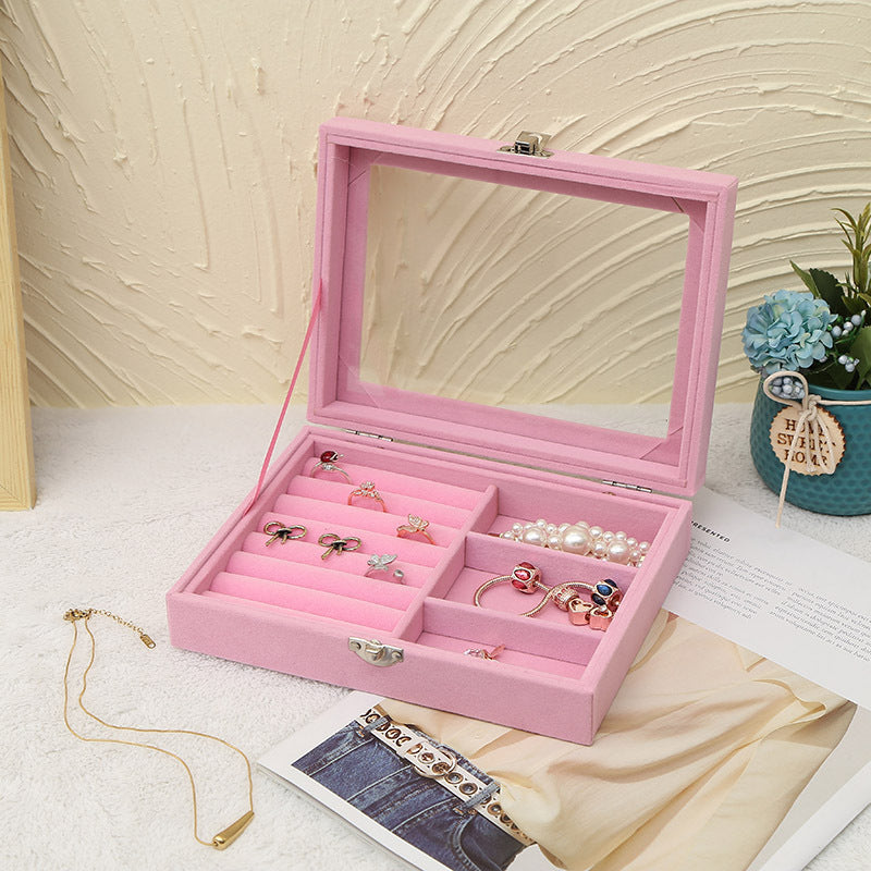 Earrings Necklace Jewelry  box