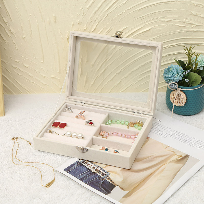 Earrings Necklace Jewelry  box