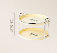 Nordic 2 Layer Cosmetic Organizer