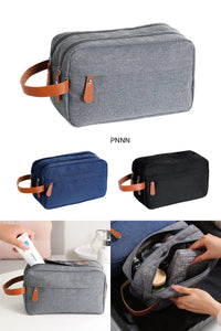 Dual Pocket Travel Toiletry Bag