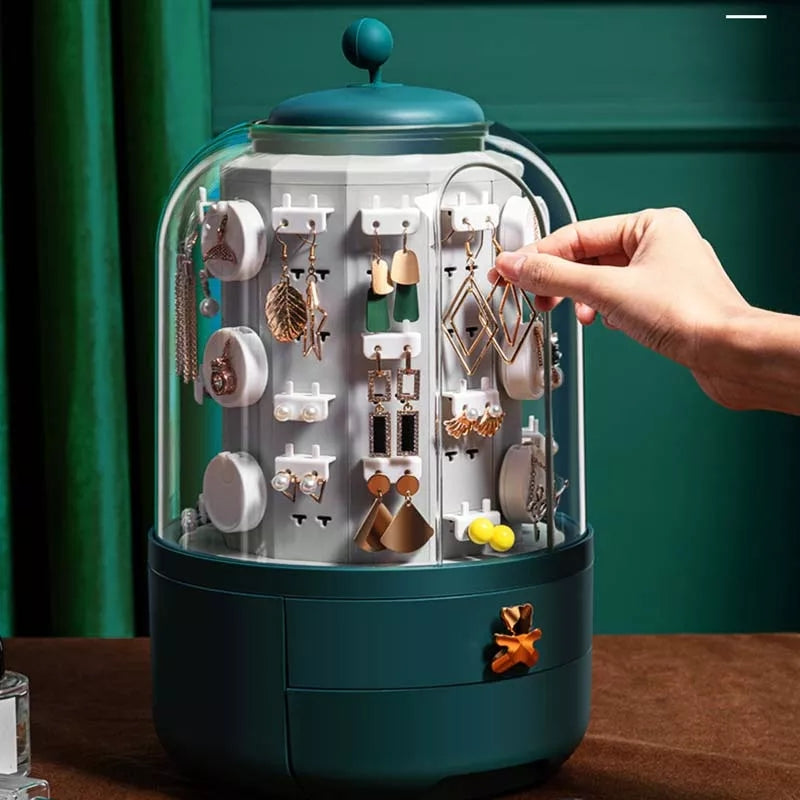Premium rotating jewellery organizer