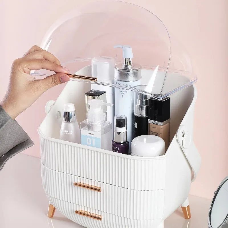 GlamourGlide Cosmetic Organizer