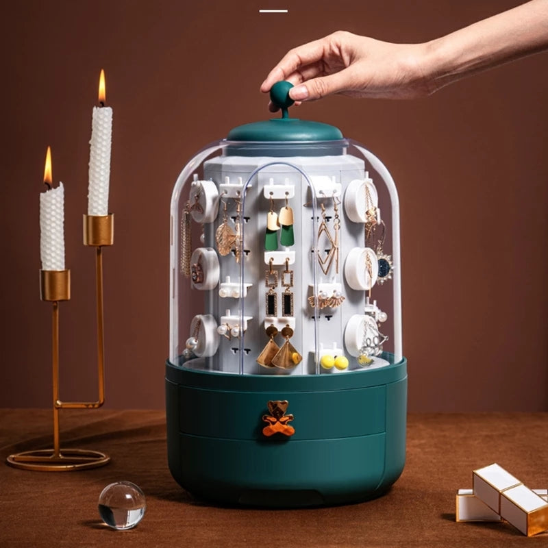Premium rotating jewellery organizer