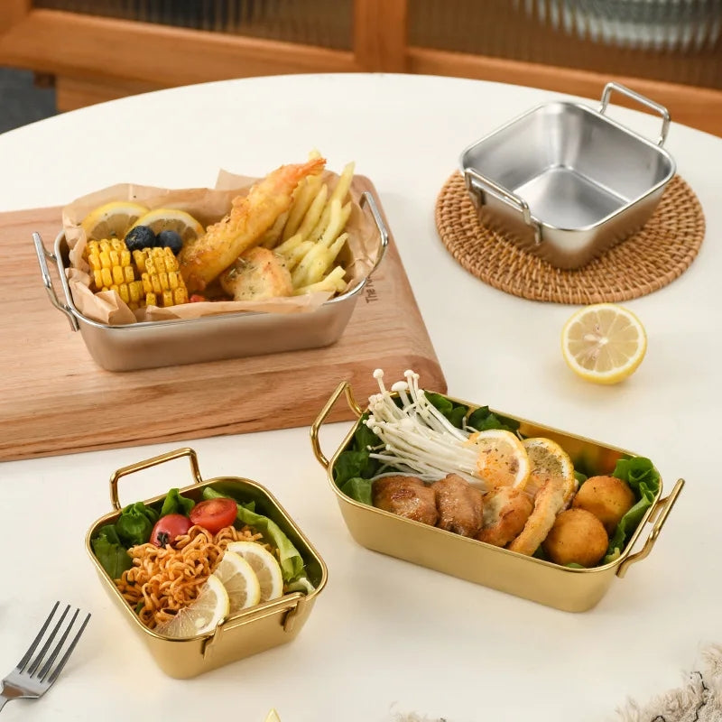 Stainless Steel Serving Tray