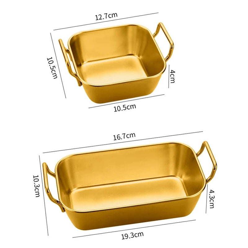 Stainless Steel Serving Tray