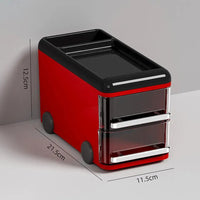 Desktop Bus Shape Organizer