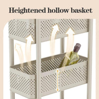 Kitchen Storage Cart With Wheels