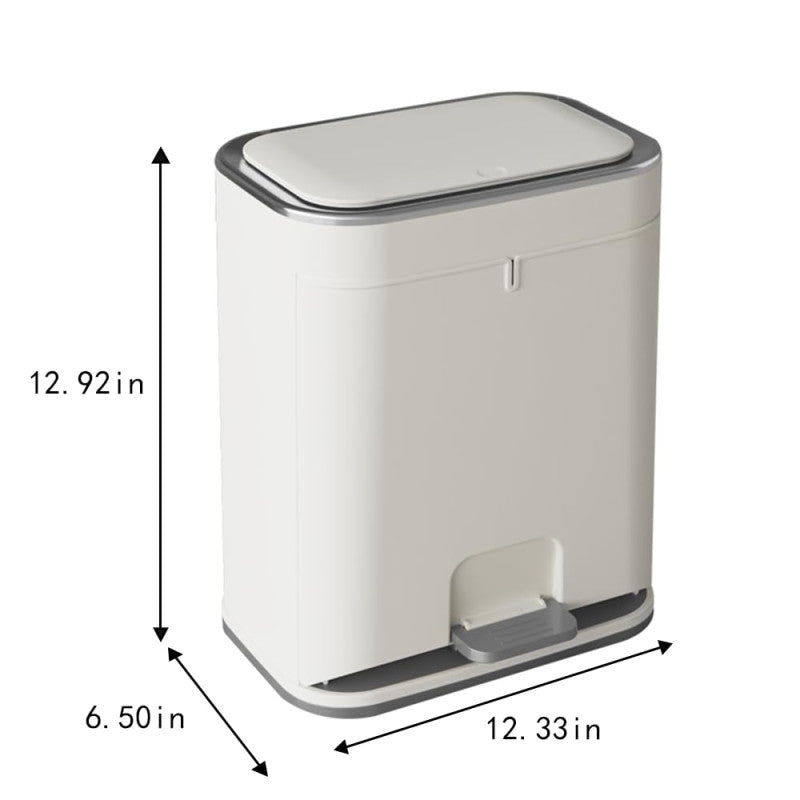 Bathroom Trash Can With Lid
