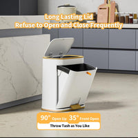 Bathroom Trash Can With Lid