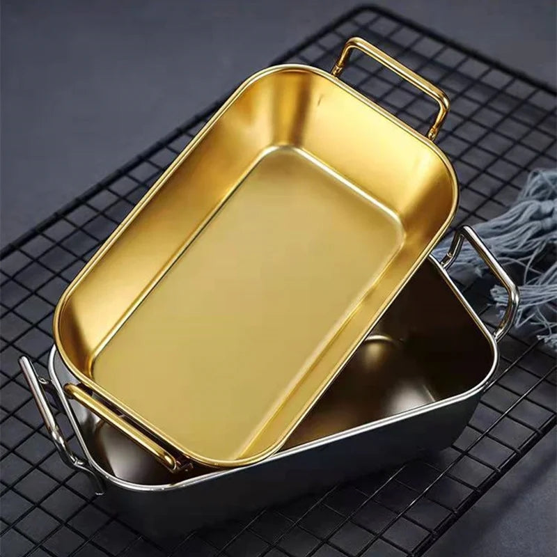 Stainless Steel Serving Tray