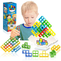 Tetra Tower Balance Stacking Building Blocks Game