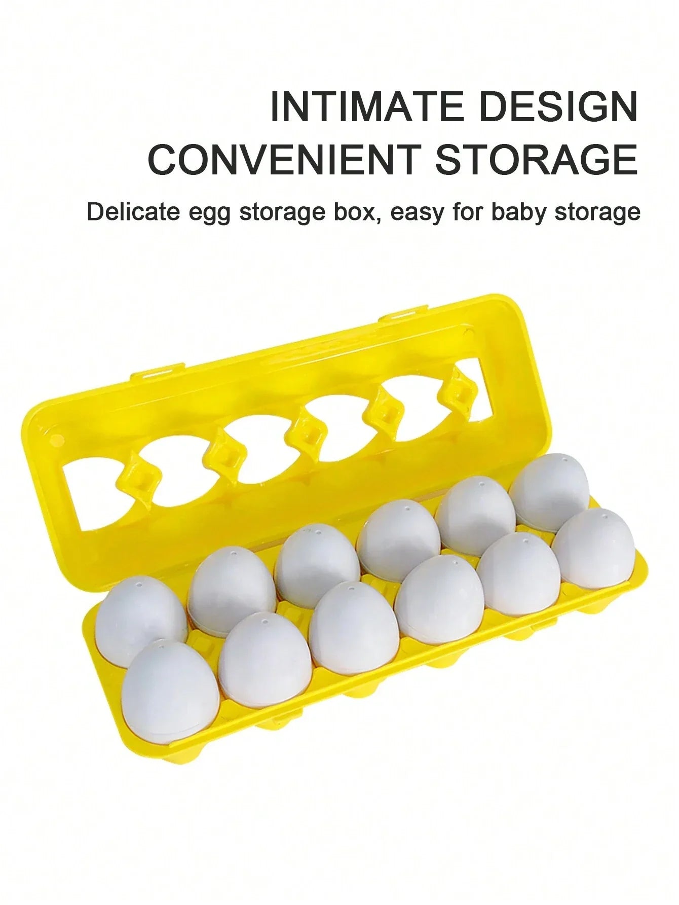 Montessori Smart Eggs Puzzle Matching