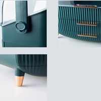 GlamourGlide Cosmetic Organizer