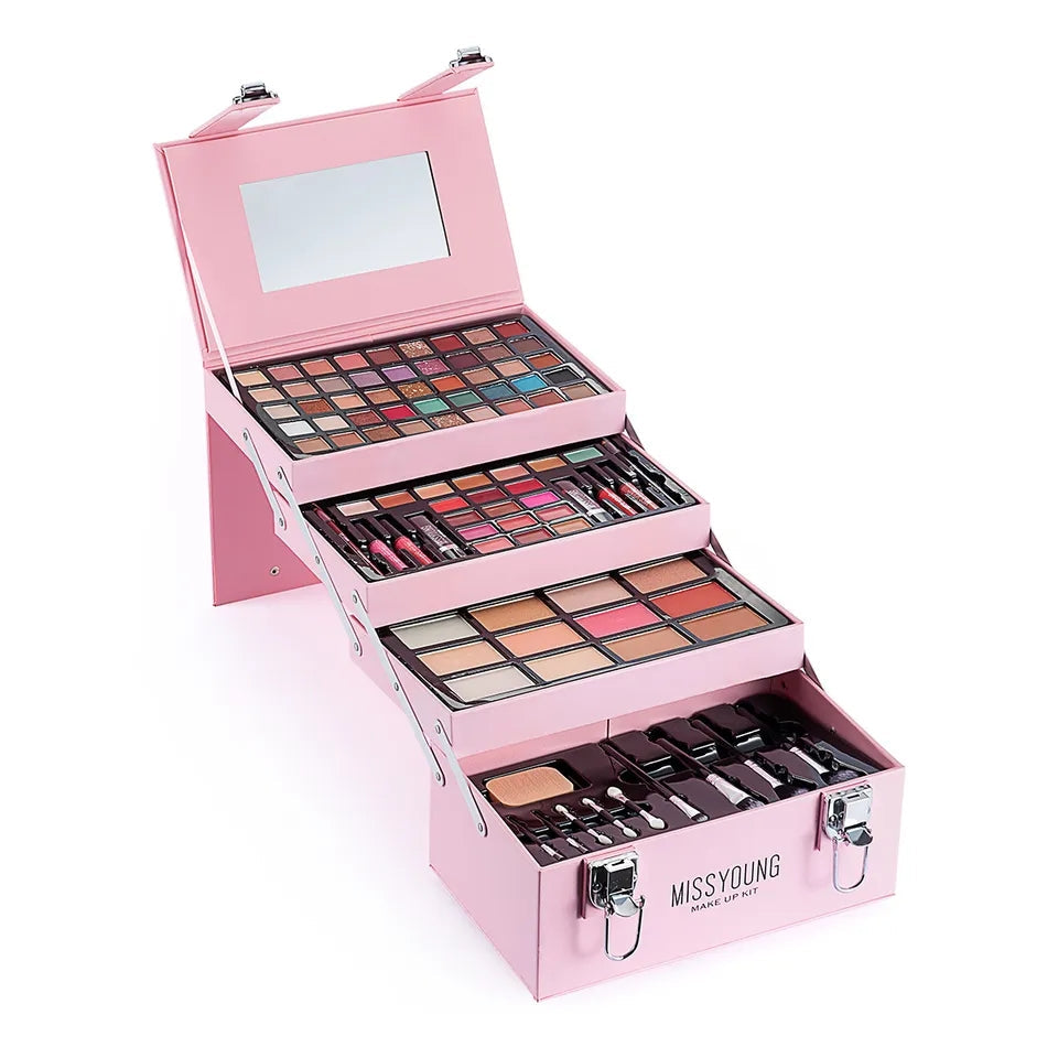Beauty Box With Separate Partition (no makeup included in box)