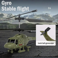 RC Military Flying Helicopter With Infrared Light