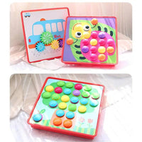 3D Button Art Toys
