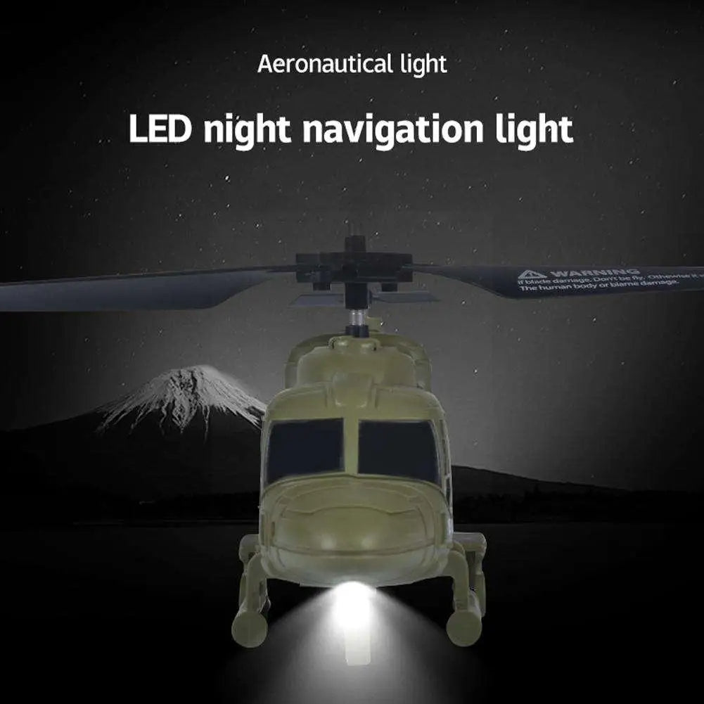 RC Military Flying Helicopter With Infrared Light