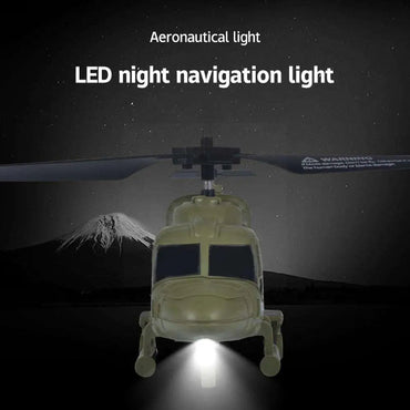RC Military Flying Helicopter With Infrared Light