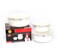 Ceramic Salad & Curry Bowls Set of 3 pcs