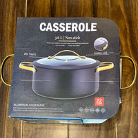 Danny Home Casserole 3.6Ltr Non-Stick 1Pcs