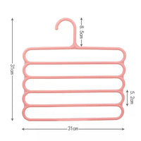 5 Layer Trouser Hanger pack of 10