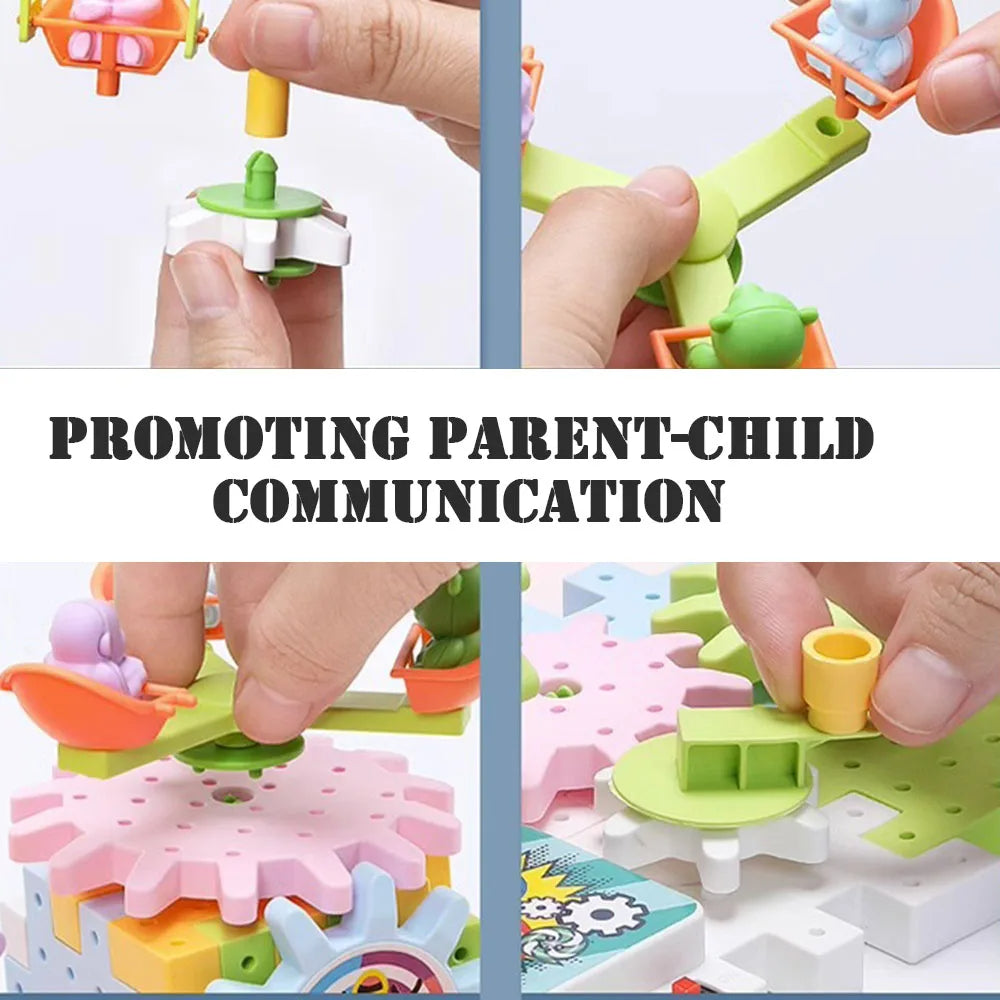 Electric Gear Building Blocks 83Pc