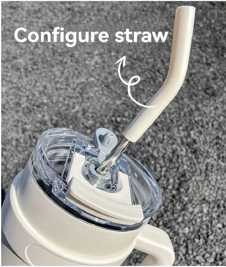 Large-Capacity Stainless Steel Insulated Tumbler