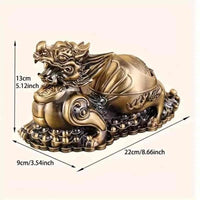 Feng Shui Ashtray with Lid