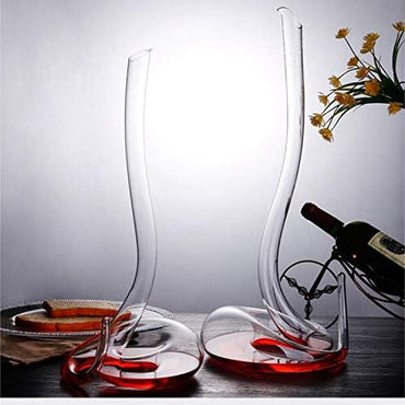 Creative Snake-shaped Transparent Decanter