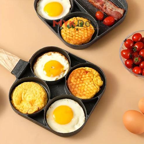 Nonstick Four Portion Frying Pan