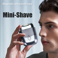 Portable Mini USB Electric Shaver & Beard Trimmer – Compact & Rechargeable
