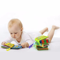 Early Educational Baby Soft Fabric Cloth Book 6 in 1