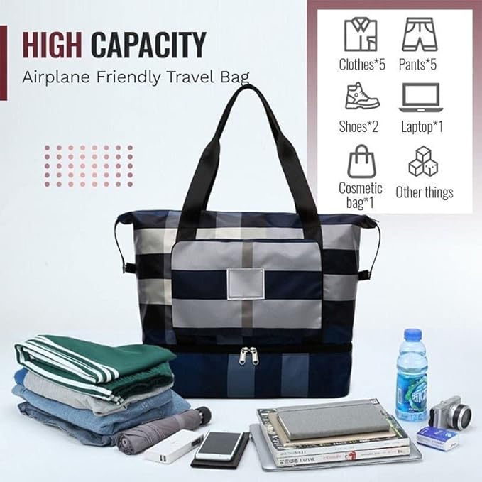 Large capacity travel handbag waterproof