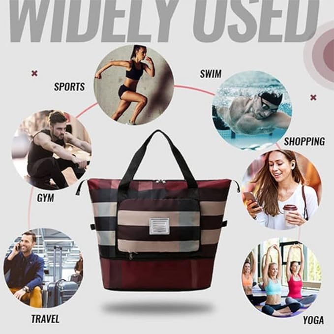 Large capacity travel handbag waterproof