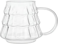 Transparent Mug with Handle Coffee Cup