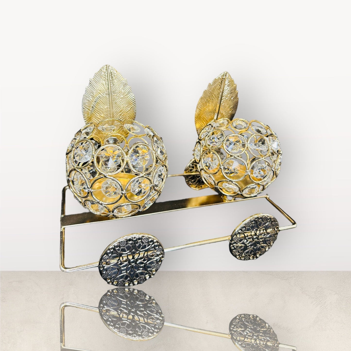 Metal Car Style Candle Stand