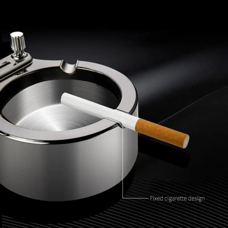 Multifunction Ashtray with Lighter