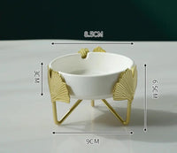 Nordic Iron Ceramic Ashtray Creative