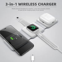 3in 1 Wireless Charger 15W