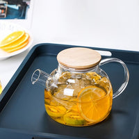 Heat Resistant Borosilicate Glass Teapot
